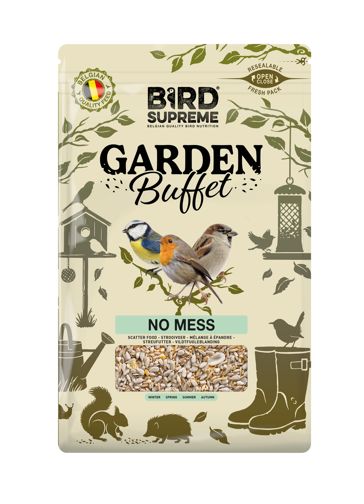 Garden Buffet No Mess